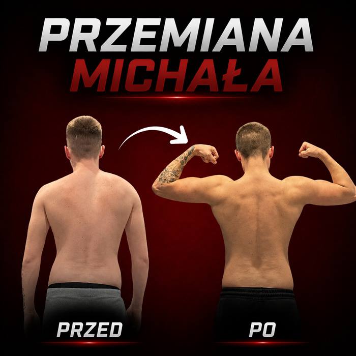Przemiana Michała — przed i po współpracy
