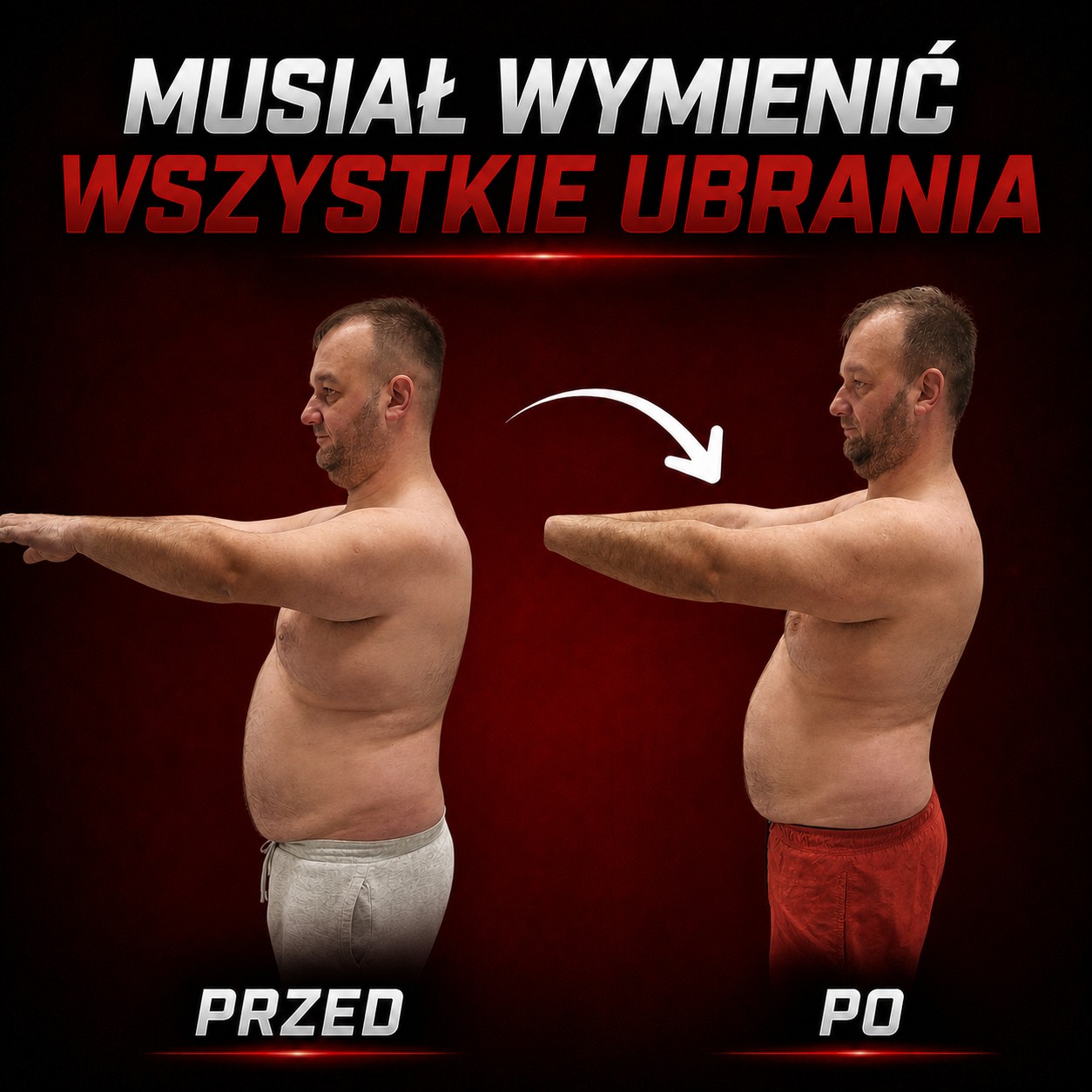 Przemiana Rafała — przed i po współpracy